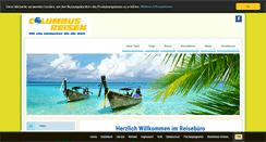 Desktop Screenshot of ac-columbusreisen.de